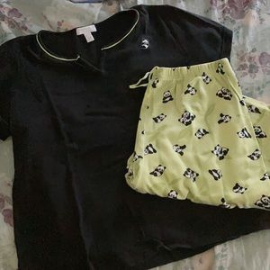 Panda Pajama Set